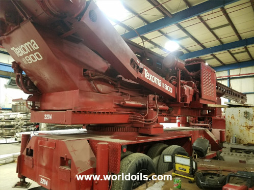 1987 Built Reedrill / Texoma 900 Auger Drilling Rig for Sale